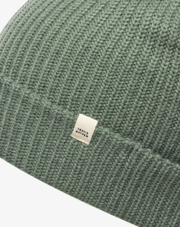 Accessories Beanies TravisMathew CLOUD BEANIE Balsam Green
