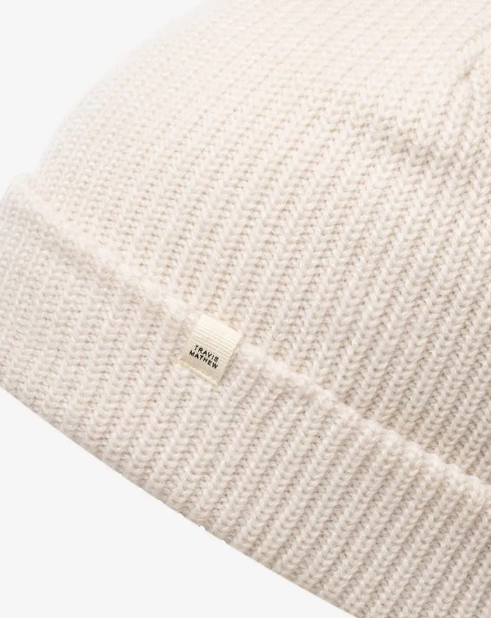 Accessories Beanies TravisMathew COASTAL BEANIE Moonbeam
