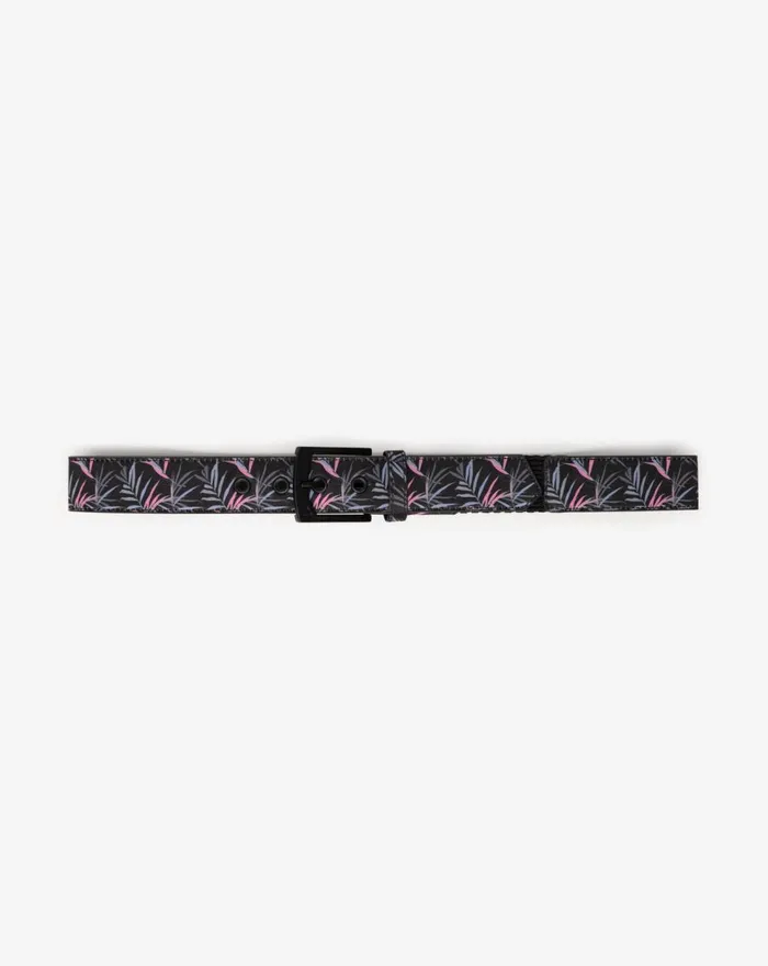 Accessories Belts TravisMathew LOGGING OFF HYBRID STRETCH BELT Black