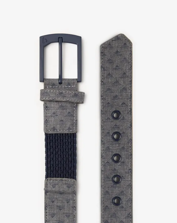 Accessories Belts TravisMathew LUXURY SUITE HYBRID STRETCH BELT Heather Quiet Shade