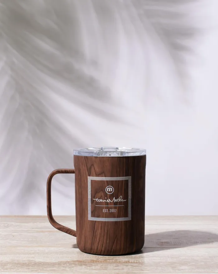 Accessories Drinkware TravisMathew STEAMIN COFFEE MUG Walnut