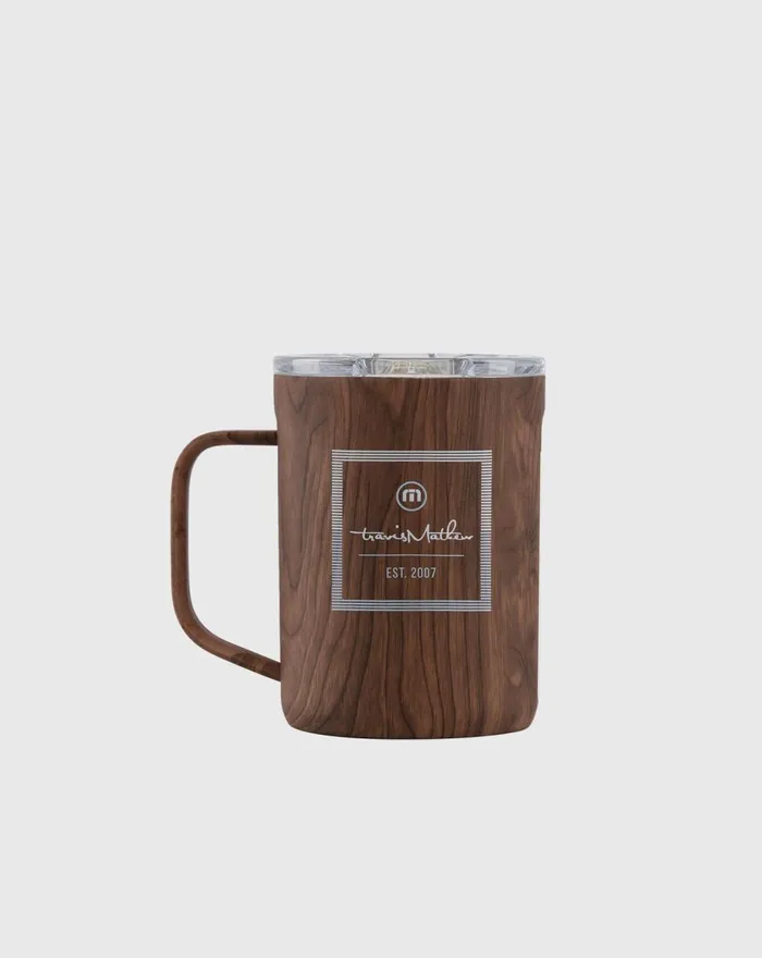 Accessories Drinkware TravisMathew STEAMIN COFFEE MUG Walnut
