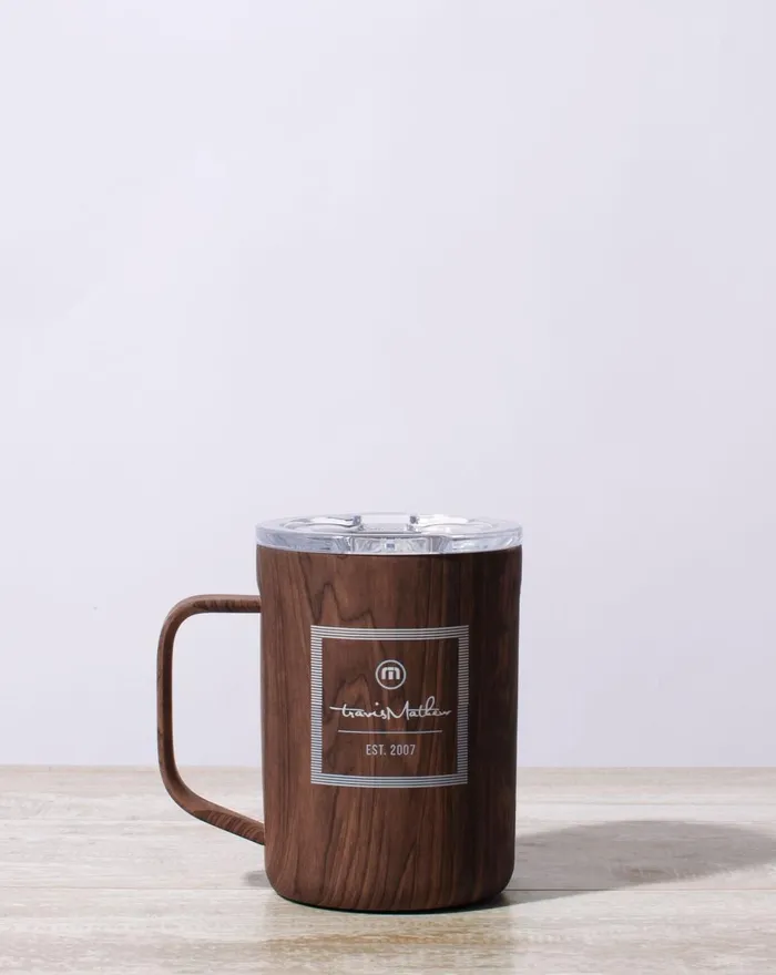 Accessories Drinkware TravisMathew STEAMIN COFFEE MUG Walnut