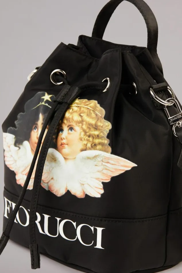 Accessories Fiorucci Angels Pouch Bag Black Black Accessories Fiorucci Angels Pouch Bag Black Black