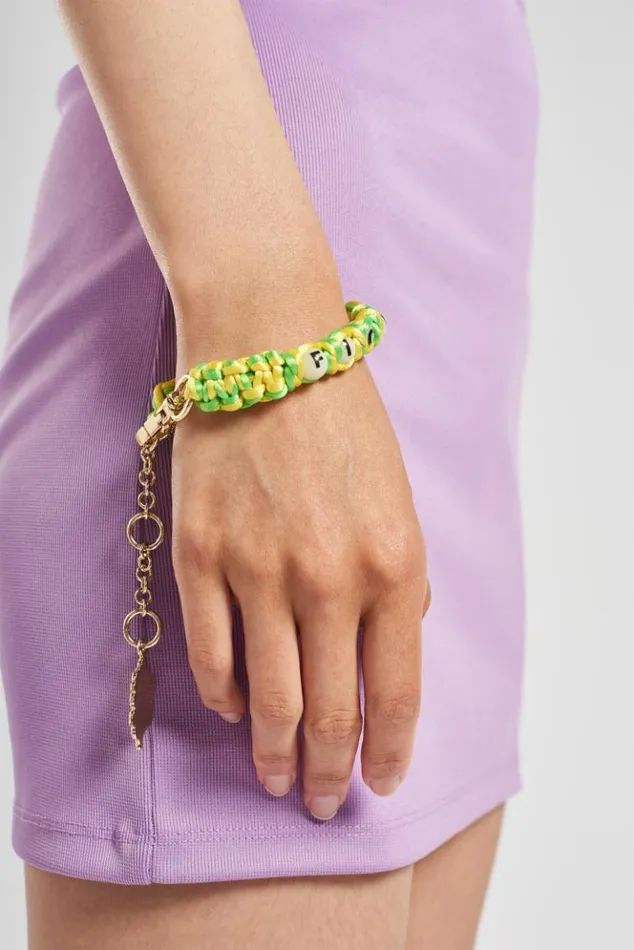 Accessories Fiorucci Logo Bracelet Green Green Accessories Fiorucci Logo Bracelet Green Green