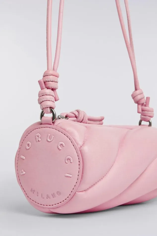 Accessories Fiorucci Mella Leather Mini Bag Pink Os Accessories Fiorucci Mella Leather Mini Bag Pink Os