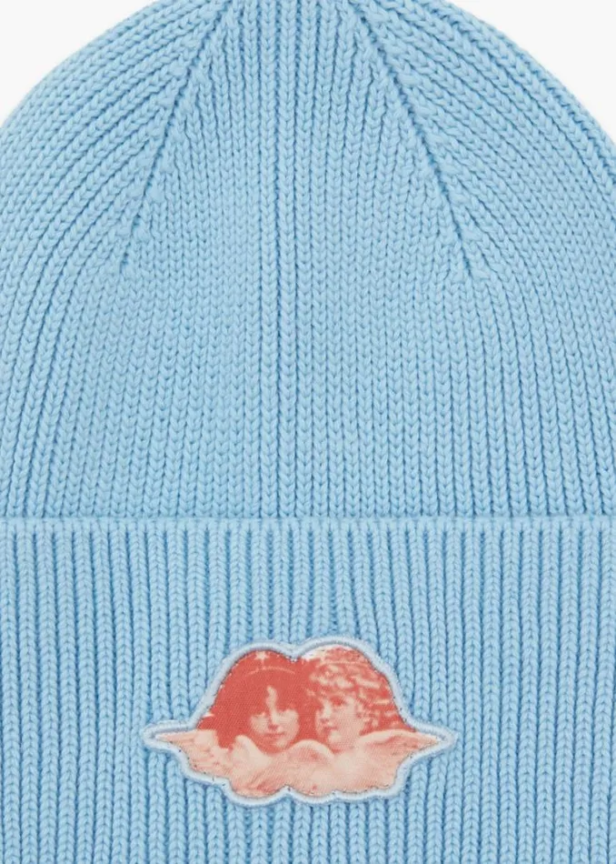 Accessories Fiorucci Milano Angels Beanie Blue Blue Accessories Fiorucci Milano Angels Beanie Blue Blue