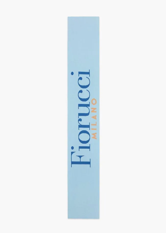Accessories Fiorucci Milano Angels Scarf Blue Blue Accessories Fiorucci Milano Angels Scarf Blue Blue