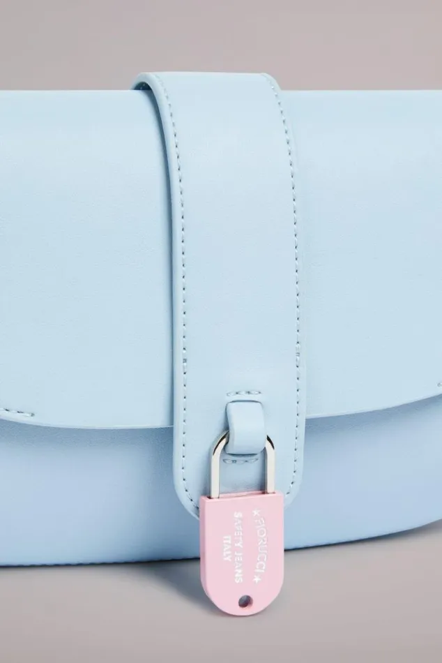 Accessories Fiorucci Safety Lock Shoulder Bag Blue Blue Accessories Fiorucci Safety Lock Shoulder Bag Blue Blue