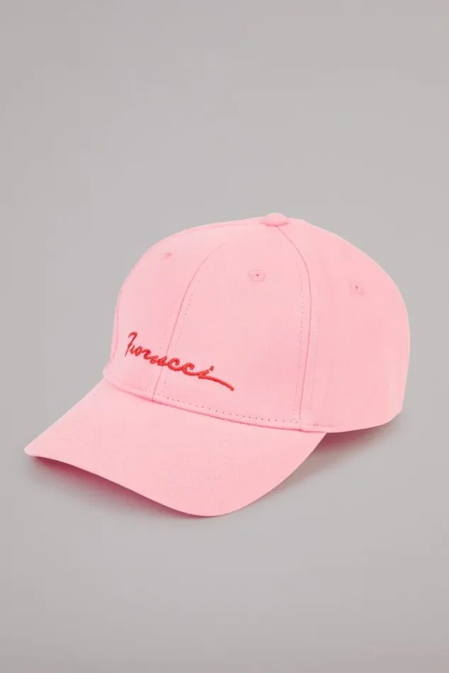 Accessories Fiorucci Squiggle Logo Cap Pink Os