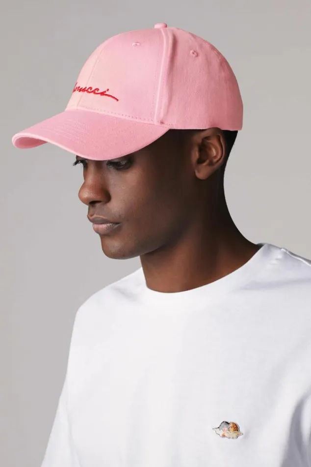 Accessories Fiorucci Squiggle Logo Cap Pink Os Accessories Fiorucci Squiggle Logo Cap Pink Os