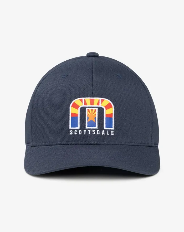 Accessories Fitted TravisMathew ANGELS WINDOW FITTED HAT Blue Nights