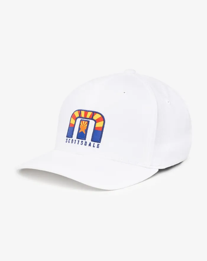 Accessories Fitted TravisMathew ANGELS WINDOW FITTED HAT White