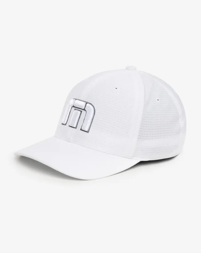 Accessories Fitted TravisMathew BBAHAMAS FITTED HAT White