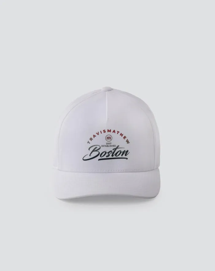 Accessories Fitted TravisMathew BEACON HILL FITTED HAT White