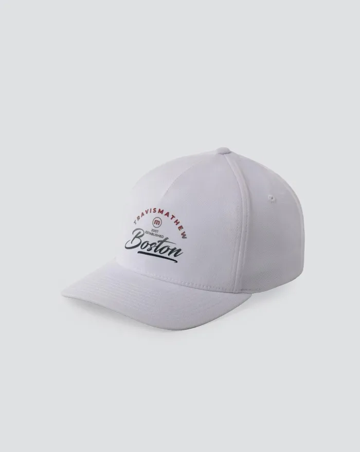 Accessories Fitted TravisMathew BEACON HILL FITTED HAT White
