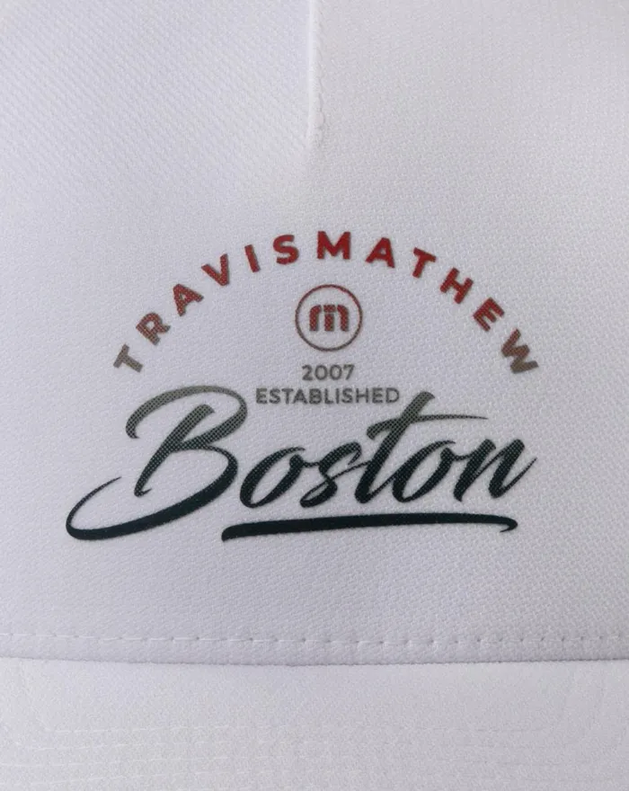 Accessories Fitted TravisMathew BEACON HILL FITTED HAT White