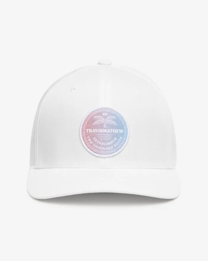 Accessories Fitted TravisMathew CHILA FITTED HAT White