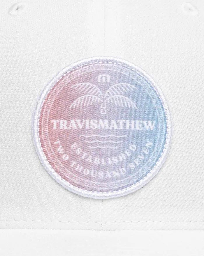 Accessories Fitted TravisMathew CHILA FITTED HAT White