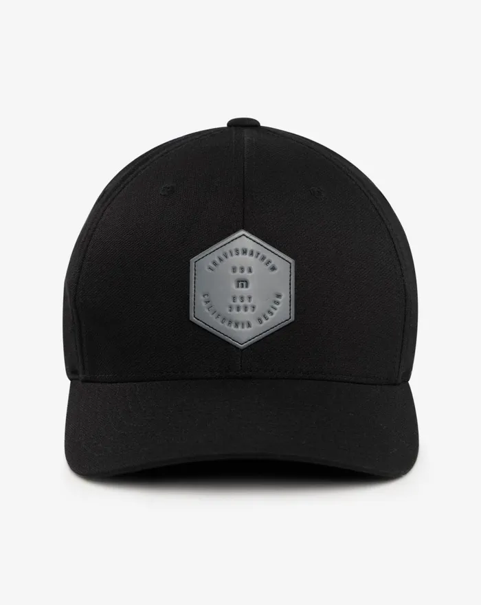 Accessories Fitted TravisMathew DOPP FITTED HAT Black