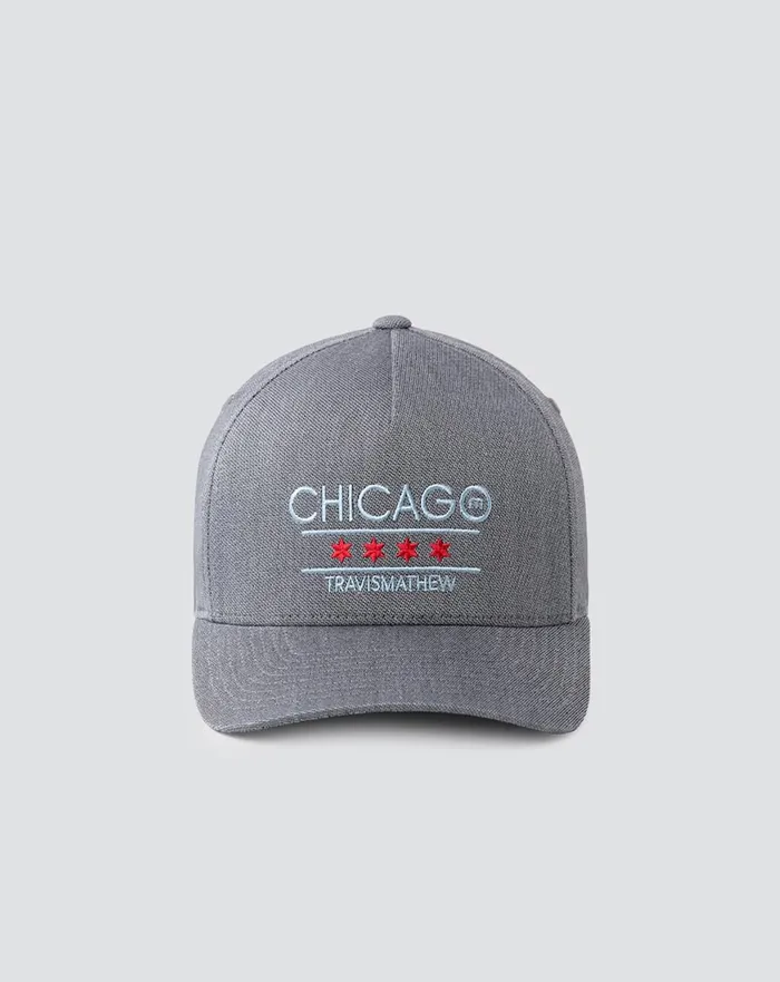 Accessories Fitted TravisMathew SOUTH SIDE FITTED HAT Heather Quiet Shade