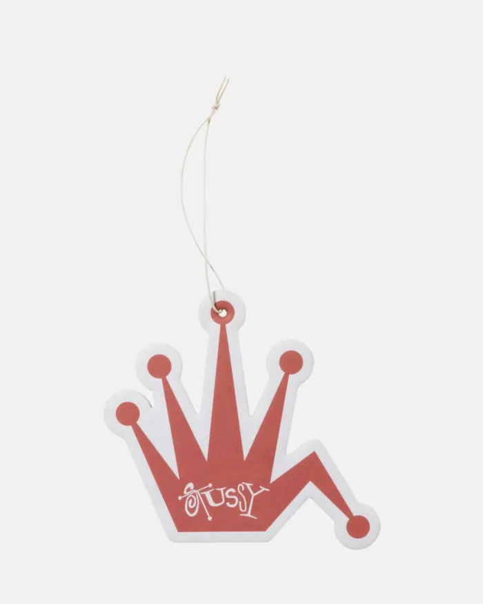 Accessories Men Stussy BENT CROWN AIR FRESHENER Red