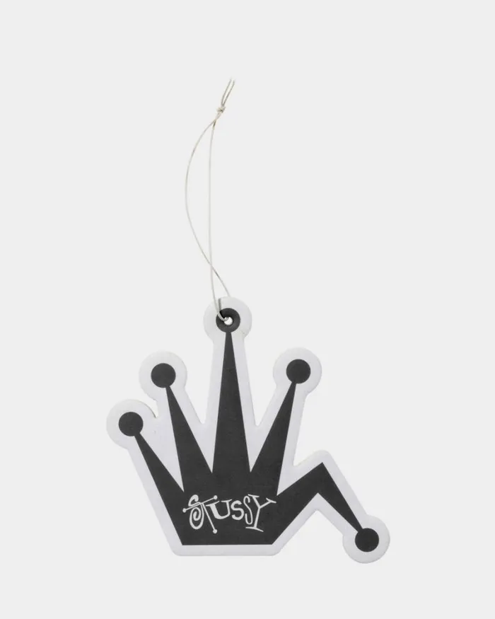 Accessories Men Stussy BENT CROWN AIR FRESHENER Red Accessories Men Stussy BENT CROWN AIR FRESHENER Red