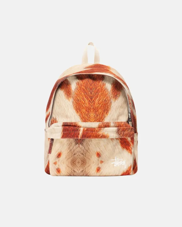 Accessories Men Stussy CANVAS BACKPACK Cowhide