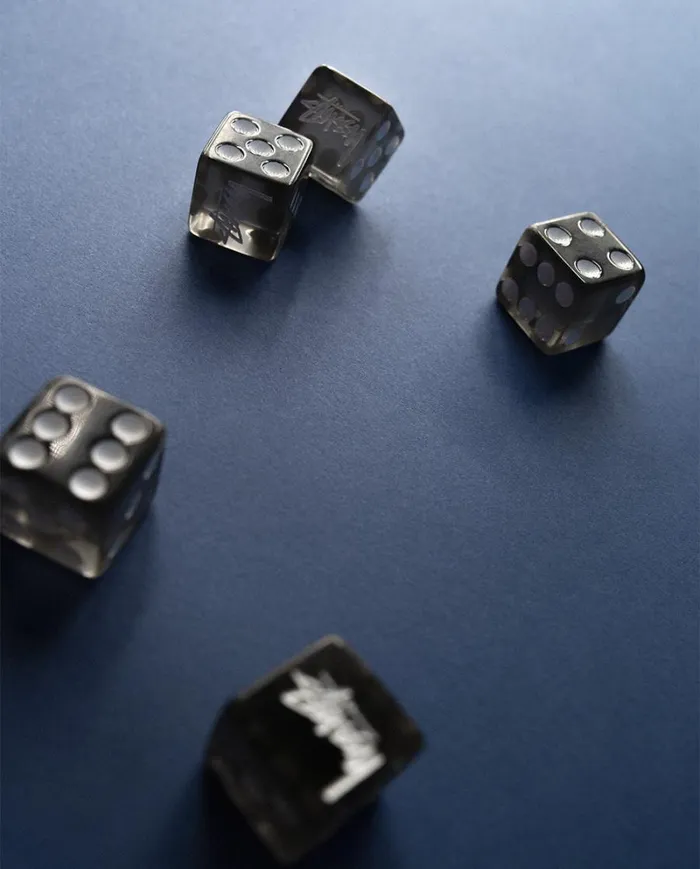 Accessories Men Stussy DICE SET Black Accessories Men Stussy DICE SET Black