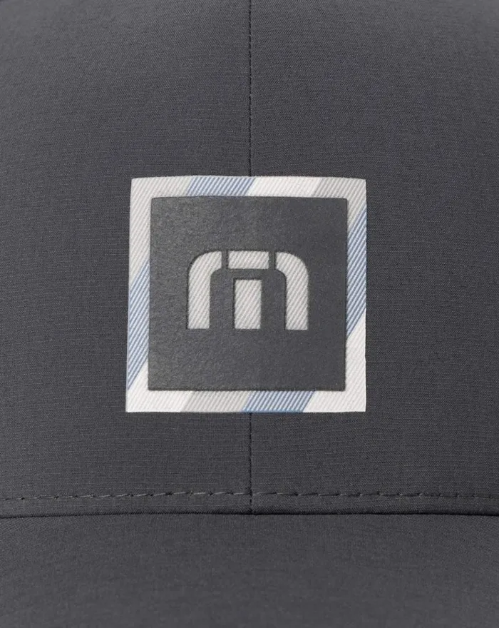 Accessories Snapbacks TravisMathew AIRFOIL HEATER TECH SNAPBACK HAT Dark Grey