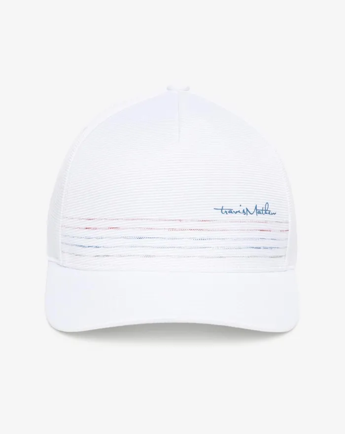 Accessories Snapbacks TravisMathew CRYSTAL BLUE SNAPBACK HAT White