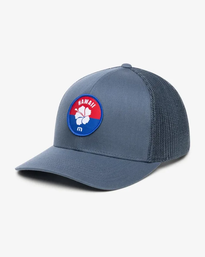 Accessories Snapbacks TravisMathew MACADEMIA SNAPBACK HAT Dark Blue