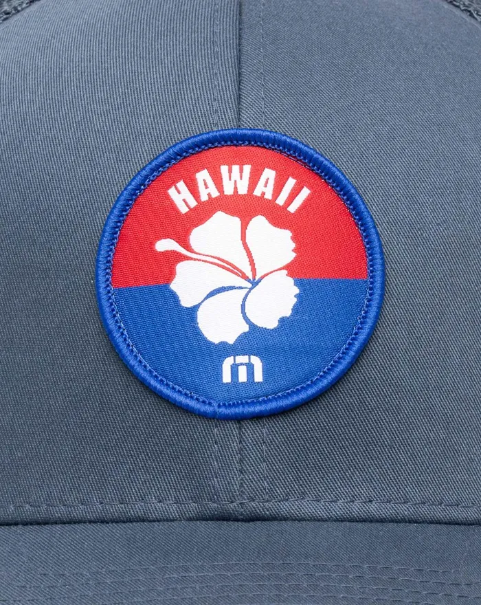 Accessories Snapbacks TravisMathew MACADEMIA SNAPBACK HAT Dark Blue