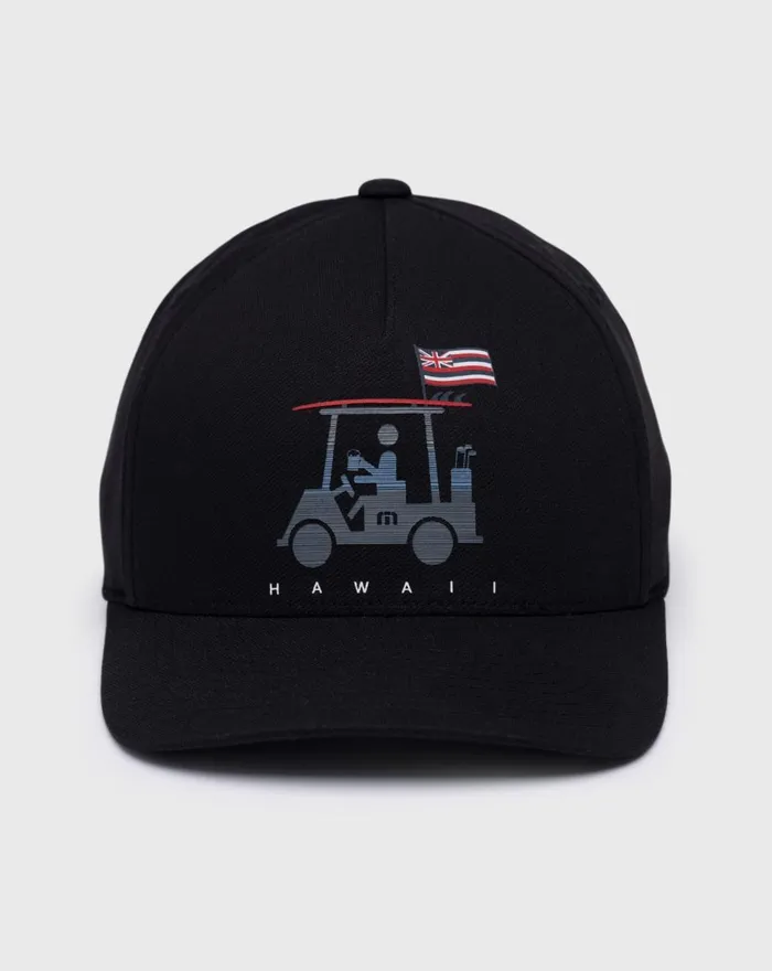 Accessories Snapbacks TravisMathew NORTHERN POINT SNAPBACK HAT Black