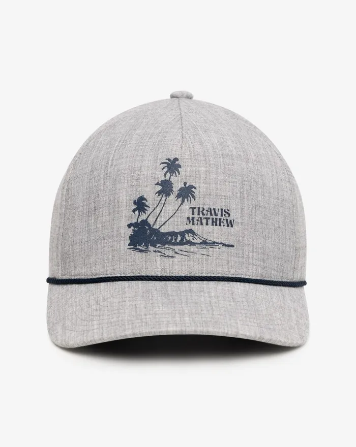 Accessories Snapbacks TravisMathew SALSA VERDE SNAPBACK HAT Heather Grey