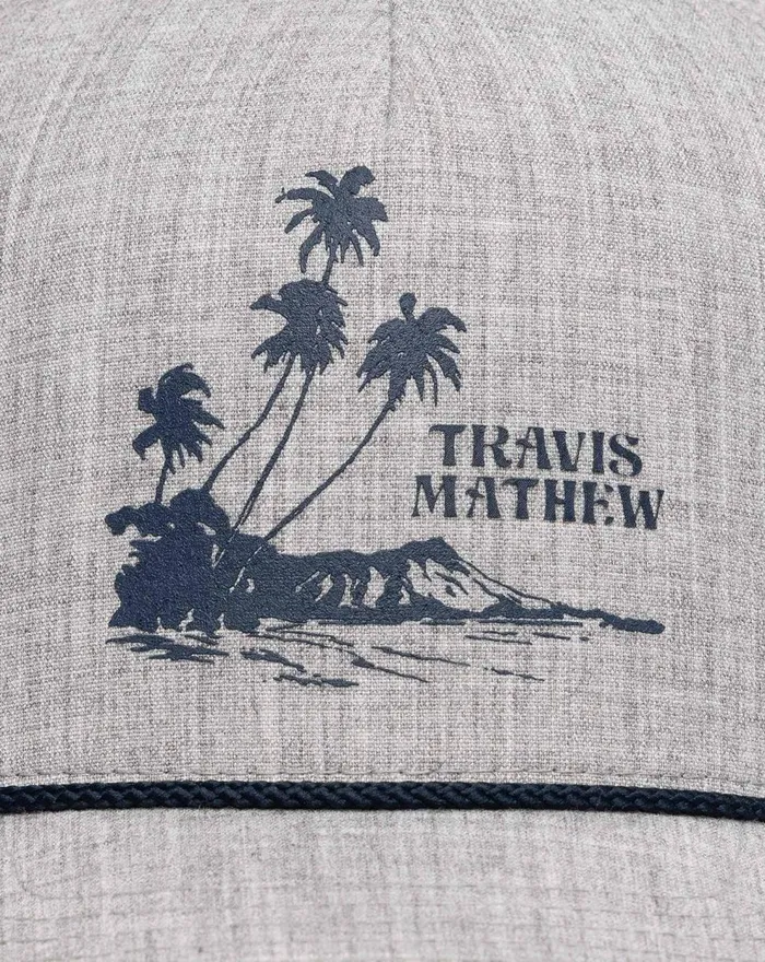 Accessories Snapbacks TravisMathew SALSA VERDE SNAPBACK HAT Heather Grey