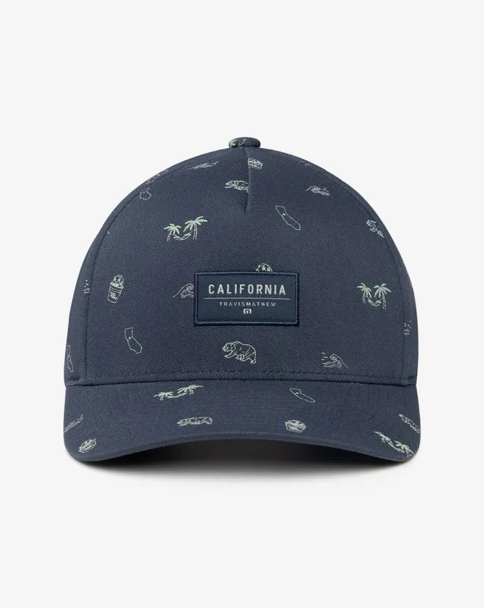 Accessories Snapbacks TravisMathew SAUSALITO SNAPBACK HAT Blue Nights