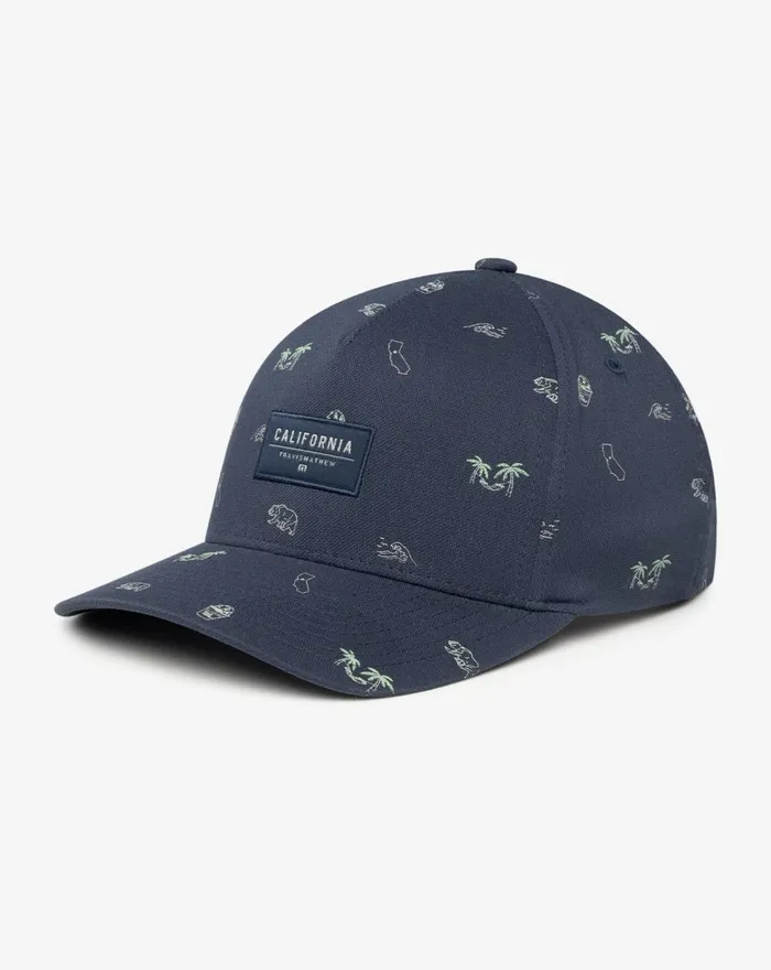 Accessories Snapbacks TravisMathew SAUSALITO SNAPBACK HAT Blue Nights