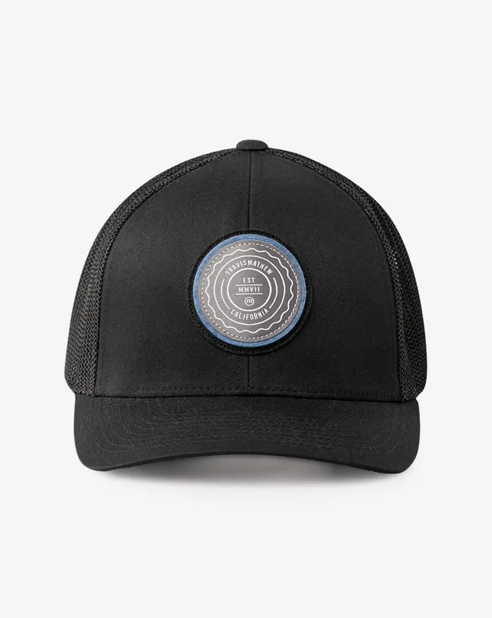Accessories Snapbacks TravisMathew THE PATCH SNAPBACK HAT Black