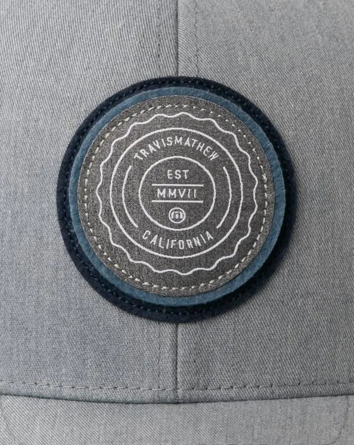 Accessories Snapbacks TravisMathew THE PATCH SNAPBACK HAT Heather Grey