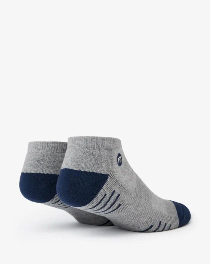 Accessories Socks TravisMathew EIGHTEENER 20 ANKLE SOCK Heather Sleet