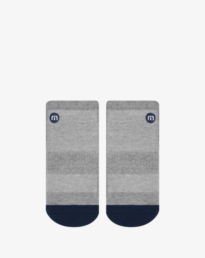 Accessories Socks TravisMathew EIGHTEENER 20 ANKLE SOCK Heather Sleet