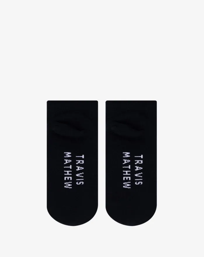 Accessories Socks TravisMathew SHORTY SMALLS 20 ANKLE SOCK Black