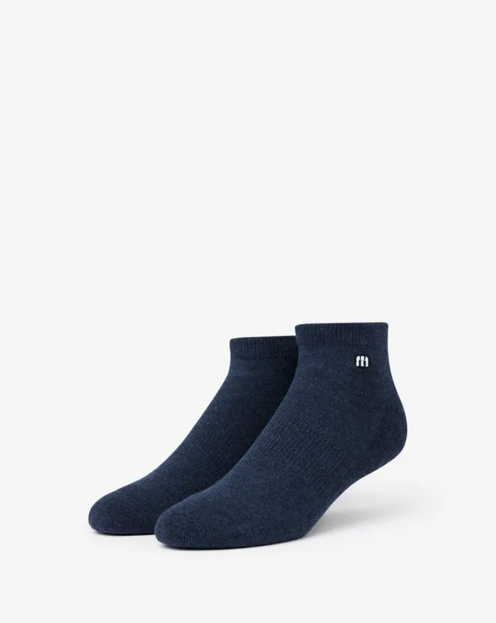 Accessories Socks TravisMathew SHORTY SMALLS 20 ANKLE SOCK Heather Mood Indigo Accessories Socks TravisMathew SHORTY SMALLS 20 ANKLE SOCK Heather Mood Indigo