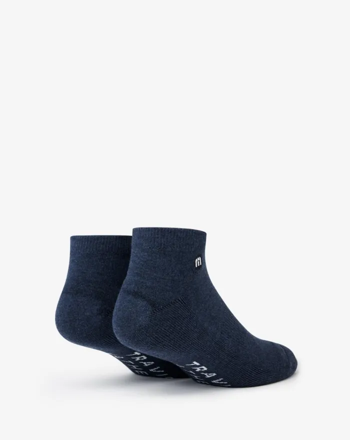Accessories Socks TravisMathew SHORTY SMALLS 20 ANKLE SOCK Heather Mood Indigo