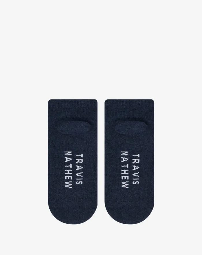 Accessories Socks TravisMathew SHORTY SMALLS 20 ANKLE SOCK Heather Mood Indigo