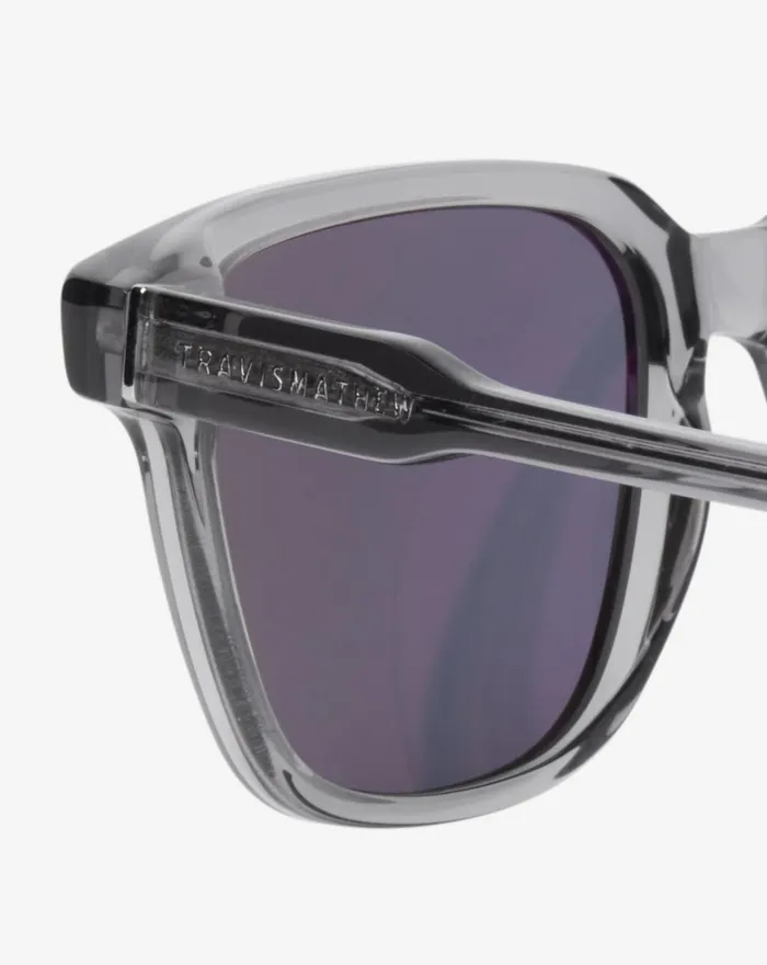 Accessories Sunglasses TravisMathew OFFDAZE SUNGLASSES Translucent Grey Grey Polar