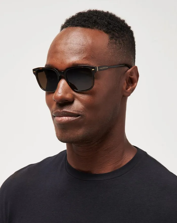 Accessories Sunglasses TravisMathew SUNDAZE 20 SUNGLASSES Brown Tort