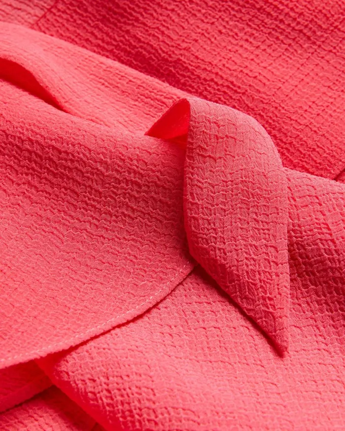 Asymmetric Tiered Mini Dress Coral Women Ted Baker Clothing Asymmetric Tiered Mini Dress Coral Women Ted Baker Clothing