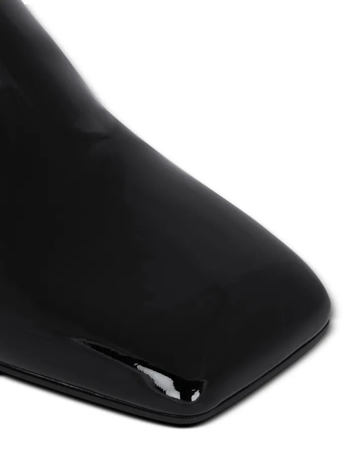 Balmain Boots And Rangers Men Eden Patent Leather Chelsea Boots Black
